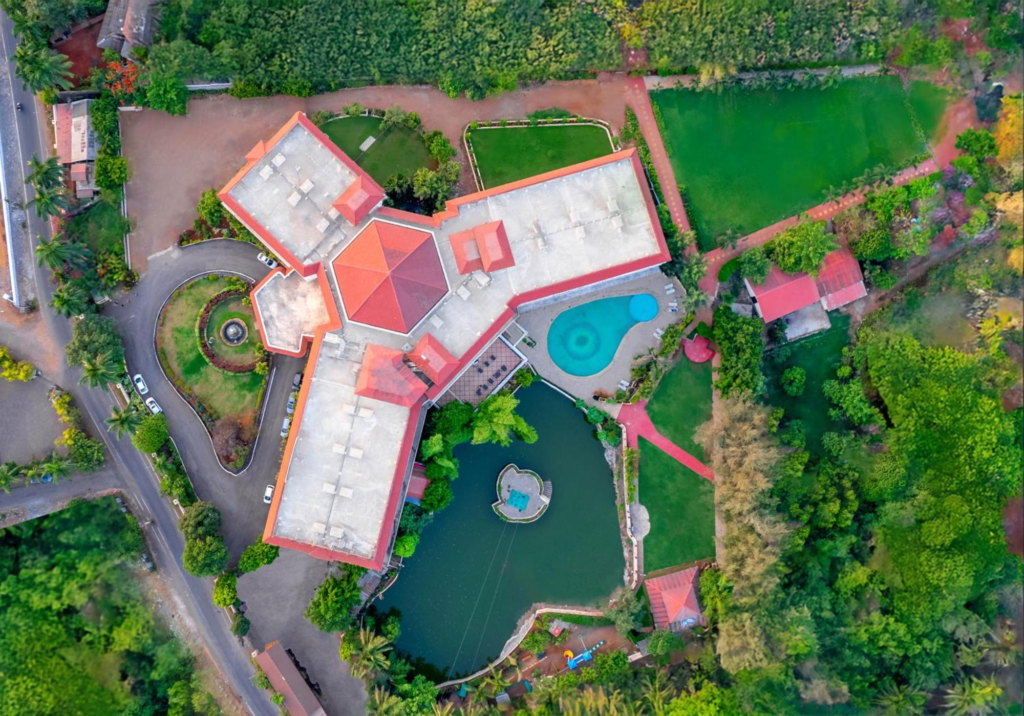 private lake view resort in lonavala peaceful area
